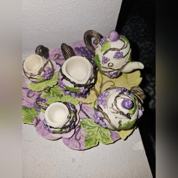 Miniature tea set - Picture 2 of 5